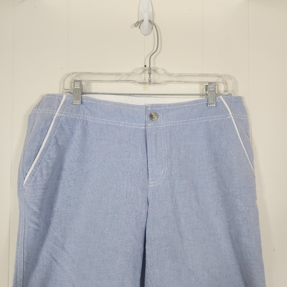 Columbia PFG Light Blue Cotton Chino Size 10L 10 Inch Inseam - Picture 6 of 15